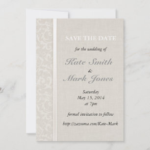 SmartElegance Natural Wedding Collection Save The Date