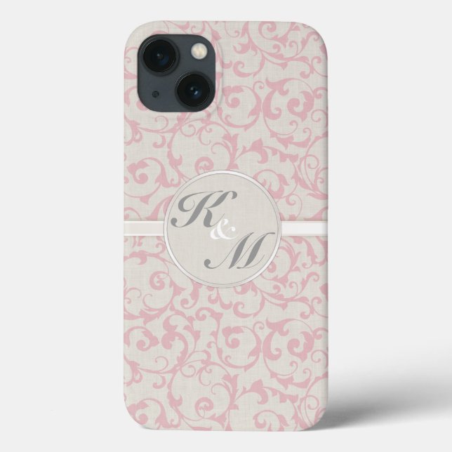 SmartElegance Pink Wedding Collection Case-Mate iPhone Case (Back)