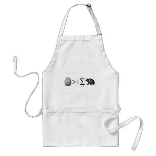 Smarter Than The Average Bear Standard Apron