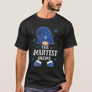 Smartest Gnome Hanukkah Jewish Matching Family T-Shirt