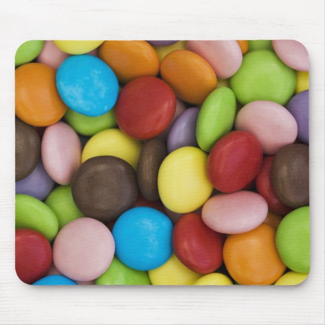 smarties background mouse mat (Front)