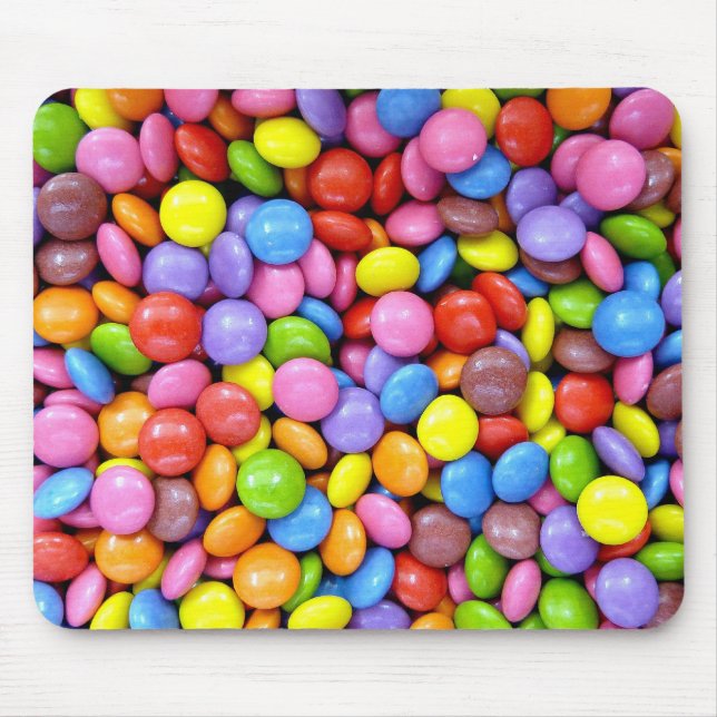 Smarties Background Mouse Pad (Front)
