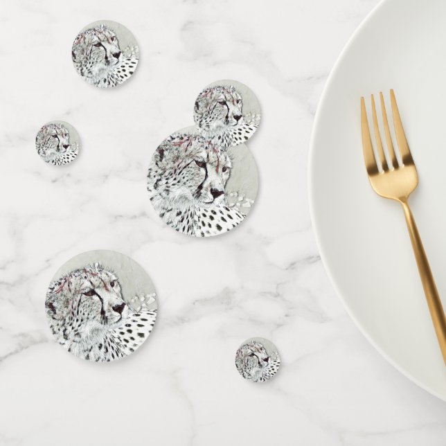 smartmix animal- cheetah confetti (Group)