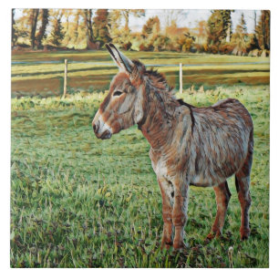 smartmix animal- donkey 1 ceramic tile