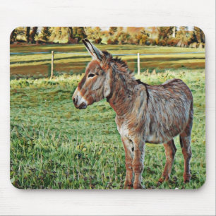 smartmix animal- donkey 1 mouse pad