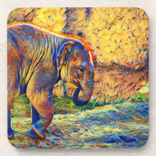 smartmix animal- elephant baby coaster