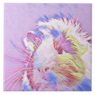 smartmix animal- guinea pig 4 ceramic tile