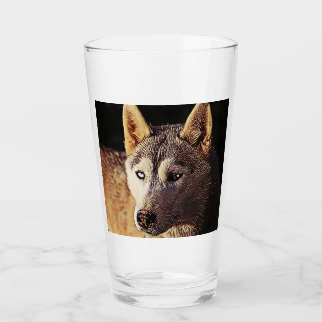 smartmix animal- wolf glass (Front)