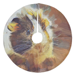 SmartMix Guinea Pig 1220 Fleece Tree Skirt