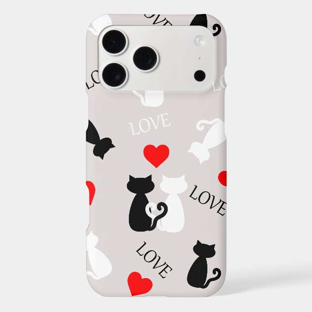 Smartphone case with cats (Back)