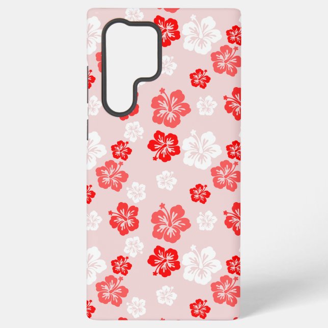 Smartphone case with floral pattern (Back)