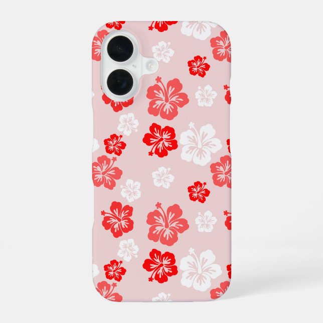 Smartphone case with floral pattern (Back)