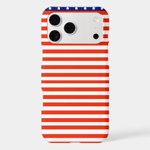 Smartphone case with USA flag