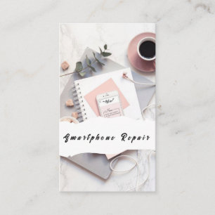 Smartphone Mobile Phone Repair Business Cards