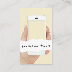 Smartphone Mobile Phone Repair Business Cards