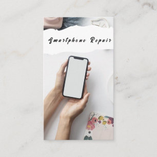 Smartphone Mobile Phone Repair Business Cards