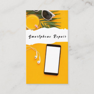 Smartphone Mobile Phone Repair Business Cards