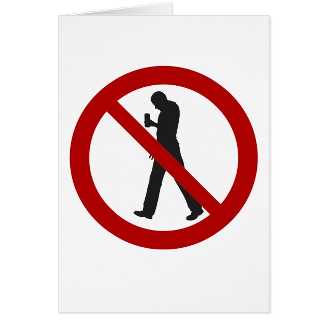 Smartphone Zombies Forbidden (Front)