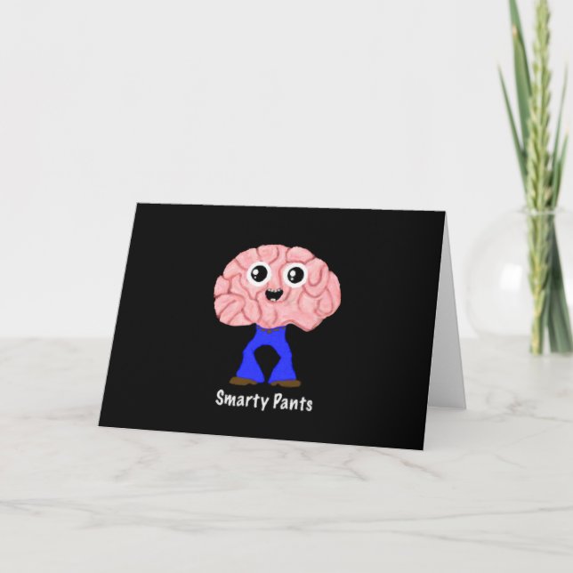 Smarty Pants Brain Card (Front)