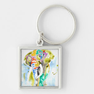 Smarty-Pants Elephant Key Ring