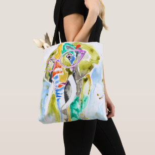 Smarty-Pants Elephant Tote Bag
