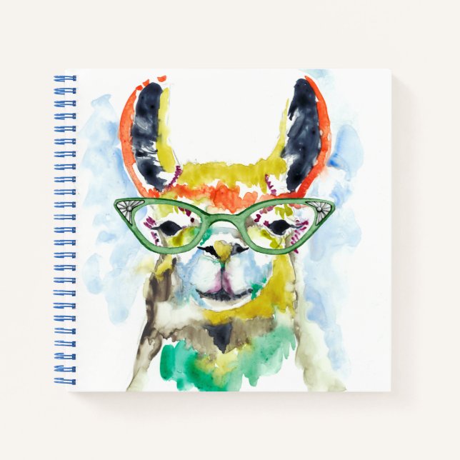 Smarty-Pants Llama Notebook (Front)