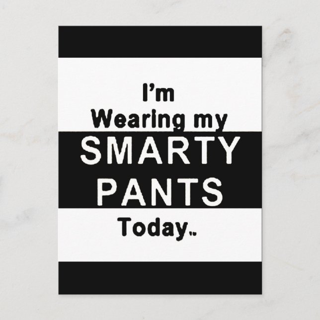 smartypants postcard (Front)