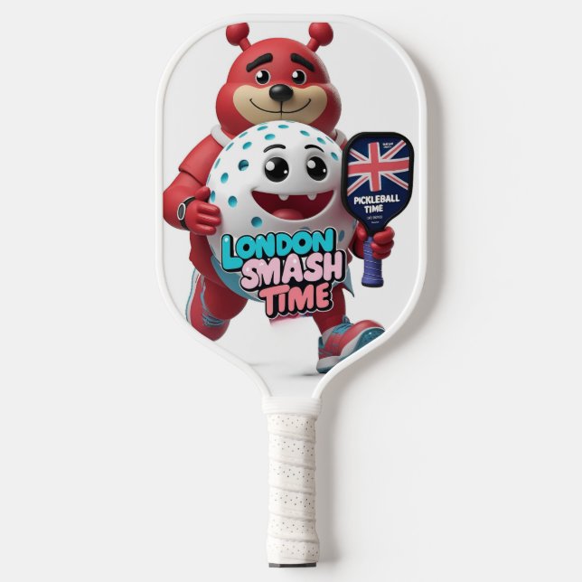  Smash at Big Ben – London Pickleball Design  Paddle (Front)