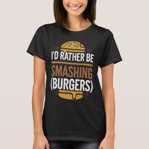 Smash Burger Lover Grilled Cheeseburger Flat Top C