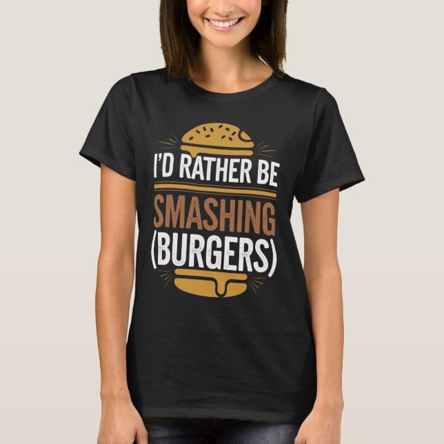 Smash Burger Lover Grilled Cheeseburger Flat Top C (Front)