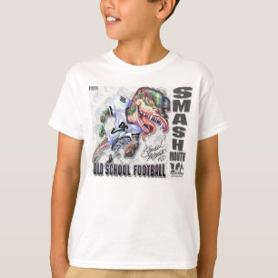 Smash-Mouth Dinosaur Football T-Shirt