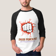 Smash Punch Fist – Bold Strength Motivation Art