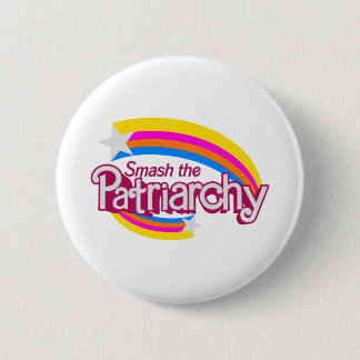 Smash the Patriarchy 6 Cm Round Badge
