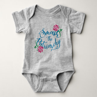 Smash the Patriarchy baby bodysuit