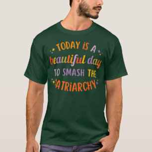 Smash The Patriarchy Clowncore Aesthetic Feminist T-Shirt