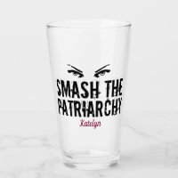 Smash the Patriarchy Feminist Quote Female Eyes