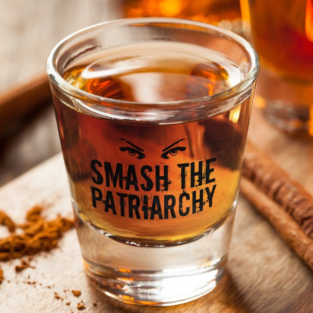 Smash the Patriarchy Feminist Shot Glass (Creator Uploaded)