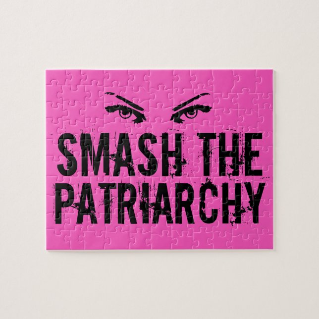 Smash the Patriarchy Jigsaw Puzzle (Horizontal)