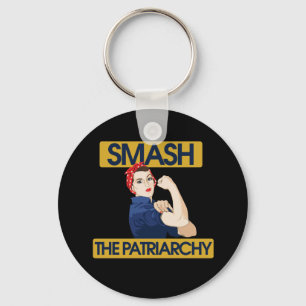 Smash the Patriarchy Key Ring