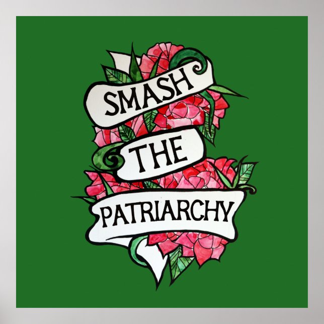 Smash the Patriarchy Poster (Front)