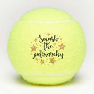 Smash The Patriarchy! Tennis Balls
