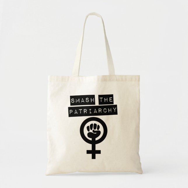 Smash the Patriarchy Tote bag (Front)