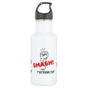 Smash the Patriarchy - water bottle