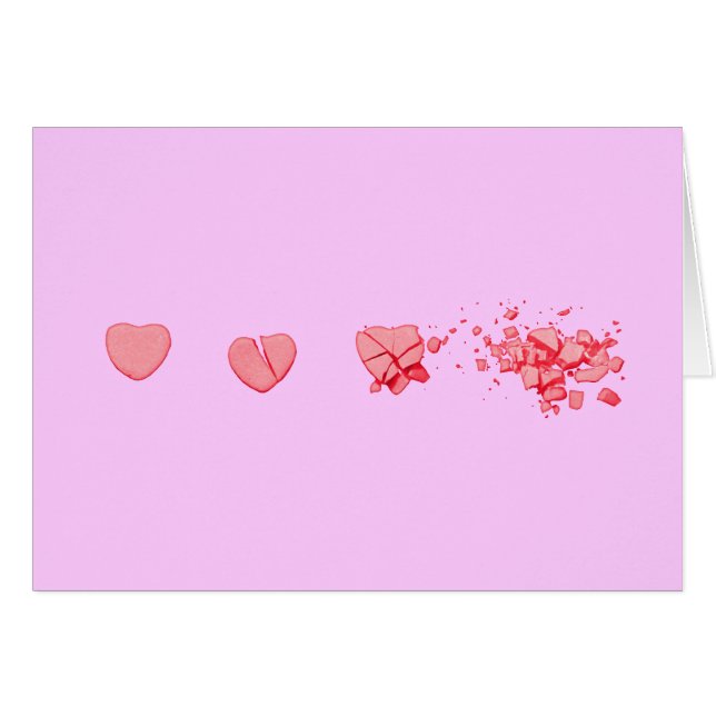 Smashed Candy Heart (Front Horizontal)