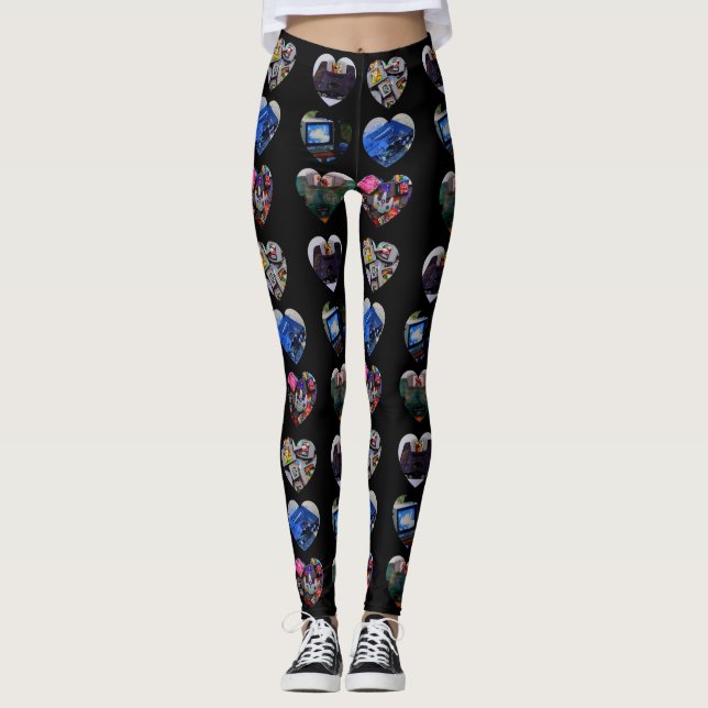 Smashed N64 IsStuffEnough Leggings (Front)