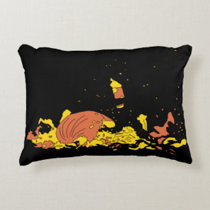 Smashed Pumpkin Decorative Cushion