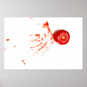 Smashed Tomato Poster