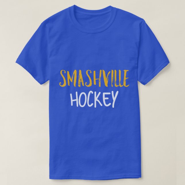 SmashvilleNashville Hockey Fan  T-Shirt (Design Front)