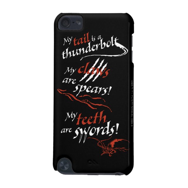 SMAUG™ Intro iPod Touch 5G Case (Back)