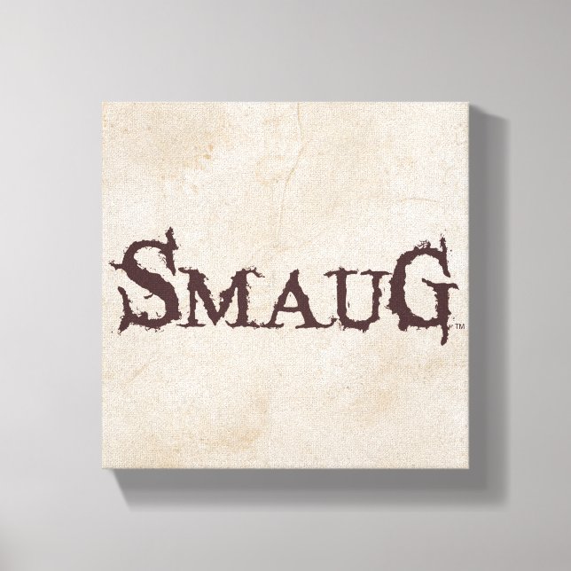 SMAUG™ Name Canvas Print (Front)